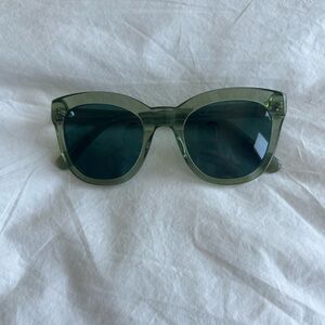 J.Crew Cabana oversized Green Sunglasses